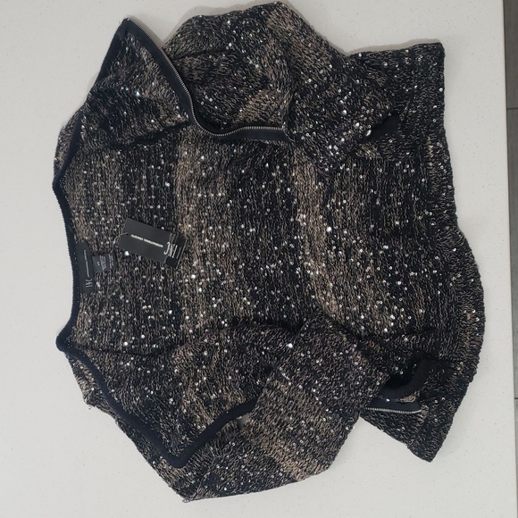 INC International Concepts womens XS multicolor sweater with some dazzle - Picture 7 of 8